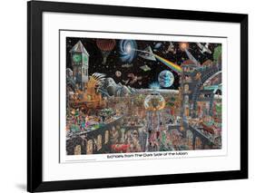 Echoes From The Darkside Of The Moon - Tom Masse-null-Framed Poster