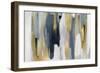 Echoes in Blue and Gold I-Jackie Hanson-Framed Art Print