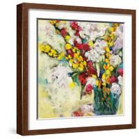 Echoes in Yellow & White-Georgia Eider-Framed Giclee Print