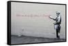 Echoes-Banksy-Framed Stretched Canvas