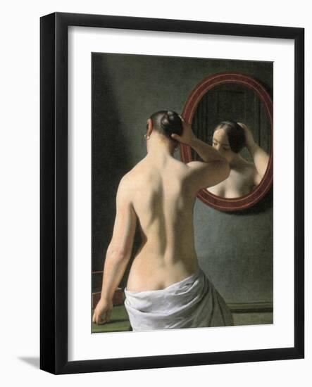 Eckersberg: Nude, C1837-Christoffer-wilhelm Eckersberg-Framed Giclee Print