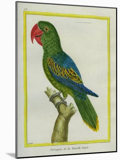 Eclectus Parrot-Georges-Louis Buffon-Mounted Giclee Print