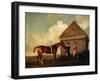 Eclipse', a Dark Chestnut Racehorse, by the Rubbing Down House at Newmarket-George Stubbs-Framed Giclee Print