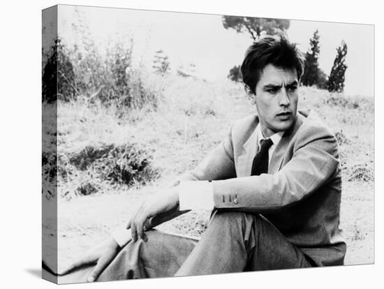 Eclipse, (aka L'Eclisse), Alain Delon, 1962-null-Stretched Canvas