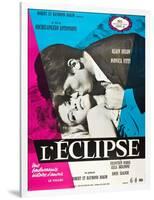 Eclipse, (aka L'Eclisse), Alain Delon, Monica Vitti on French Poster Art, 1962-null-Framed Art Print