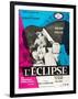 Eclipse, (aka L'Eclisse), Alain Delon, Monica Vitti on French Poster Art, 1962-null-Framed Art Print