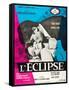 Eclipse, (aka L'Eclisse), Alain Delon, Monica Vitti on French Poster Art, 1962-null-Framed Stretched Canvas