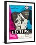 Eclipse, (aka L'Eclisse), Alain Delon, Monica Vitti on French Poster Art, 1962-null-Framed Art Print