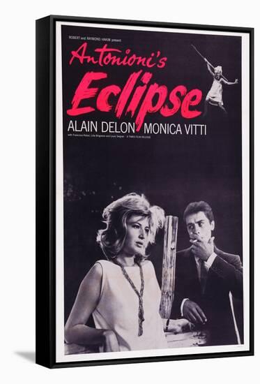 Eclipse, (aka L'Eclisse), Monica Vitti, Alain Delon, 1962-null-Framed Stretched Canvas