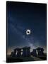 Eclipse at Carhenge-Dale O’Dell-Stretched Canvas