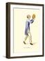 Eclipse Gong Man-George Henry Malon-Framed Art Print