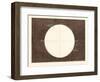 Eclipse of the Sun, March 15, 1858-null-Framed Giclee Print