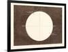 Eclipse of the Sun, March 15, 1858-null-Framed Giclee Print