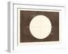 Eclipse of the Sun, March 15, 1858-null-Framed Giclee Print