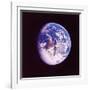 Eclipsed Earth Taken by Apollo 17 as It Traveled Toward Moon on NASA Lunar Landing Mission-null-Framed Photographic Print