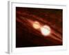 Eclipsing Binary Star System-Chris Butler-Framed Photographic Print