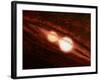 Eclipsing Binary Star System-Chris Butler-Framed Photographic Print