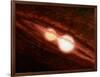 Eclipsing Binary Star System-Chris Butler-Framed Photographic Print