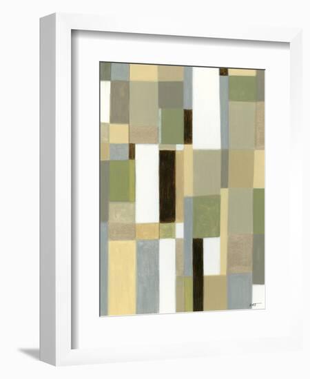 Eco-Abstract I-Norman Wyatt Jr.-Framed Art Print