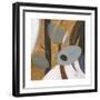 Eco-Chic with Blue II-Patricia Pinto-Framed Premium Giclee Print