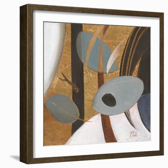 Eco-Chic with Blue II-Patricia Pinto-Framed Art Print