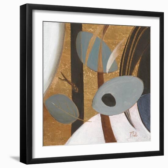 Eco-Chic with Blue II-Patricia Pinto-Framed Art Print