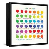 Eco Rainbow-Jenny Frean-Framed Stretched Canvas