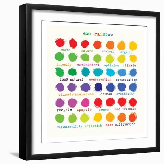 Eco Rainbow-Jenny Frean-Framed Giclee Print