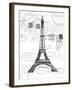 Eco Vintage Paris 1-Carole Stevens-Framed Art Print