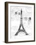 Eco Vintage Paris 1-Carole Stevens-Framed Art Print