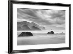 Ecola Beach 1-Moises Levy-Framed Photographic Print