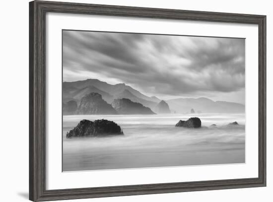 Ecola Beach 1-Moises Levy-Framed Photographic Print