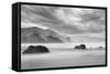 Ecola Beach 1-Moises Levy-Framed Stretched Canvas