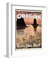Ecola State Park-null-Framed Giclee Print