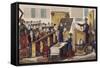 Ecole d'enseignement mutuel-null-Framed Stretched Canvas