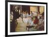 Ecole de Danse-Edgar Degas-Framed Art Print