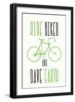 Ecological Motivational Poster-Vanzyst-Framed Art Print