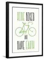 Ecological Motivational Poster-Vanzyst-Framed Art Print