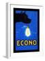 Econo-null-Framed Art Print