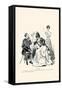 Economy-Charles Dana Gibson-Framed Stretched Canvas