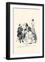 Economy-Charles Dana Gibson-Framed Art Print