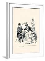 Economy-Charles Dana Gibson-Framed Art Print