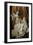 Ecstacy of Saint Theresa of Avila, Marble, 1645-Giovanni Lorenzo Bernini-Framed Giclee Print