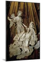 Ecstacy of Saint Theresa of Avila, Marble, 1645-Giovanni Lorenzo Bernini-Mounted Giclee Print