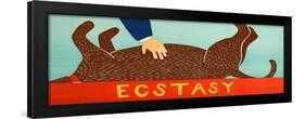 Ecstasy Choc-Stephen Huneck-Framed Giclee Print