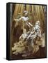 Ecstasy of Saint Teresa-Giovanni Lorenzo Bernini-Framed Stretched Canvas