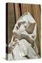 Ecstasy of St.Teresa (Marble) (Detail of 968)-Gian Lorenzo Bernini-Stretched Canvas