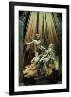 Ecstasy of St.Theresa (Marble)-Giovanni Lorenzo Bernini-Framed Giclee Print