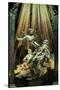 Ecstasy of St.Theresa (Marble)-Giovanni Lorenzo Bernini-Stretched Canvas