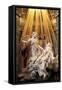 Ecstasy of St. Theresa-Gian Lorenzo Bernini-Framed Stretched Canvas